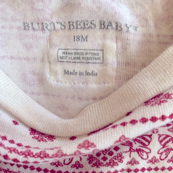 Burt’s Bees Baby Christmas Pajamas 18 Months - Picture 5 of 10